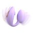 Сиреневый U-образный стимулятор клитора и точки G с пультом ДУ Wonderlover - Сиреневый U-образный стимулятор клитора и точки G с пультом ДУ Wonderlover