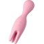 Розовый универсальный вибратор Nymph с подвижными щупальцами - Розовый универсальный вибратор Nymph с подвижными щупальцами