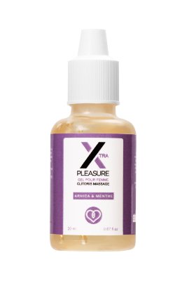 Стимулирующий гель для женщин Xtra Pleasure - 20 мл. Стимулирующий гель для женщин Xtra Pleasure создан для пробуждения чувств и усиления удовольствия во время интимных моментов. Его уникальная формула с экстрактами арники и мяты направлена на повышение чувствительности клитора, что помогает достичь более ярких ощущений и насыщенных оргазмов. Этот гель легко наносится благодаря своей легкой текстуре, оставляя приятное ощущение свежести и бодрости на коже. Он идеально подходит как для индивидуального использования, так и для совместных моментов с партнером, делая интимную близость более захватывающей и чувственной.Xtra Pleasure помогает быстрее достичь оргазма, усиливая чувствительность клитора и стимулируя его естественную реакцию на ласки. Однако каждый организм уникален, поэтому перед применением рекомендуется провести тест на коже, чтобы убедиться в его совместимости. Позаботьтесь о своем удовольствии с помощью Xtra Pleasure и подарите себе моменты, наполненные страстью и чувственностью. нанесите небольшое количество геля на клитор и нежно помассируйте до полного впитывания. Aqua, glycerin, PEG-40 hydrogenated castor oil, carbomer, phenoxyethanol, benzyl alcohol, heterotheca inuloides flower extract, triethanolamine, chlorphenesin, ethylhexylglycerin, menthol, citric acid, potassium sorbate, sodium benzoate, tocopherol. Страна: Франция. Объем: 20 мл.