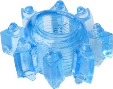 Голубая гелевая насадка-звезда Диаметр: 1.5 см. Колечко очень эластичное, хорошо растягивается, подойдет на любой размер полового члена. Нежно стимулирует клитор и поддерживает состояние максимальной эрекции у мужчин вызывая новые неповторимые ощущения. Страна: Китай. Материал: термопластичный эластомер (TPE).