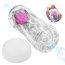 Прозрачный мастурбатор с подвижным шариком - Прозрачный мастурбатор с подвижным шариком