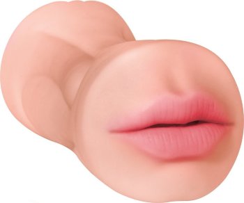 Двусторонний мастурбатор Goddess of Love - вагина и ротик