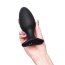 Черная анальная вибропробка HUSH 2 Size L - 12,1 см. - Черная анальная вибропробка HUSH 2 Size L - 12,1 см.