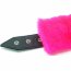 Розовые наручники с мехом BDSM Light - Розовые наручники с мехом BDSM Light