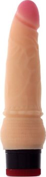 Вибратор-реалистик со встроенным пультом REALSTUFF 6INCH VIBRATOR - 15,5 см.