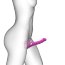 Ярко-розовый безремневой страпон Multi Orgasm Size S с клиторальной стимуляцией - Ярко-розовый безремневой страпон Multi Orgasm Size S с клиторальной стимуляцией
