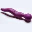 Фиолетовый жезловый вибромассажёр Cassi - 21 см. - Фиолетовый жезловый вибромассажёр Cassi - 21 см.