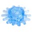 Голубая гелевая насадка с шипиками - Голубая гелевая насадка с шипиками