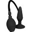 Чёрная анальная втулка с функцией расширения MENZSTUFF LARGE INFLATABLE PLUG - 14,5 см. - Чёрная анальная втулка с функцией расширения MENZSTUFF LARGE INFLATABLE PLUG - 14,5 см.