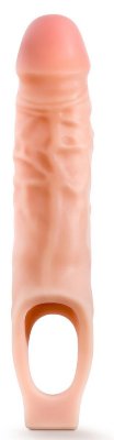 Телесная насадка на пенис 9 Inch Cock Sheath Extender - 22,2 см. Длина: 22.2 см. Диаметр: 4.8 см. Насадка на пенис 9 Inch Cock Sheath Extender с петлей. Внутренняя ребристость обеспечивает всасывание, которое надежно удерживает насадку и создает дополнительные ощущения для мужчины. Рабочая длина - 16,5 см. Страна: Китай. Материал: термопластичный эластомер (TPE).