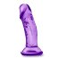 Фиолетовый фаллоимитатор на присоске SWEET N SMALL 4INCH DILDO - 11,4 см. - Фиолетовый фаллоимитатор на присоске SWEET N SMALL 4INCH DILDO - 11,4 см.