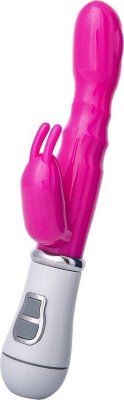 Ярко-розовый вибратор ToyFa A-toys с клиторальным стимулятором - 20 см. Длина: 2 см. Диаметр: 2.7 см. Нежный и изящный вибратор A-Toys готов подарить вам потрясающее наслаждение и яркие оргазмы. Изготовлен из легкого в эксплуатации, нетоксичного, гипоаллергенного, не пористого материала (TPE). Гладкая скользящая поверхность, анатомически продуманный рельеф, два мощных мотора, 10 режимов вибрации, влагостойкость — этот вибратор создан для того, чтобы доставить незабываемое удовольствие! Рабочая длина - 13 см. Страна: Китай. Материал: термопластичный эластомер (TPE). Батарейки: 2 шт., тип AAA.