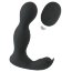 Черная анальная пробка с вибрацией, вращением и пультом ДУ RC Butt Plug with 2 Functions - Черная анальная пробка с вибрацией, вращением и пультом ДУ RC Butt Plug with 2 Functions