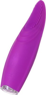 Фиолетовый клиторальный стимулятор с ресничками JOS ALICIA - 15,5 см. Длина: 15.5 см. Диаметр: 3.8 см. Язычок клиторального стимулятора двигается вверх-вниз и имитирует оральные ласки. Благодаря мягким ресничкам обычная стимуляция становится более пронизывающей. 6 режимов вибрации и ротации. Емкий аккумулятор (до 2 часов непрерывной работы). Не требует батареек и заряжается с помощью USB-провода (в комплекте). Рабочая длина - 9,5 см. Страна: Китай. Материал: силикон. Батарейки: встроенный аккумулятор.