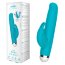 Голубой вибратор-кролик The Mini Rabbit - 13,9 см. - Голубой вибратор-кролик The Mini Rabbit - 13,9 см.