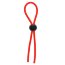 Красное эрекционное лассо с одной бусинкой-утяжкой STRETCHY THICK LASSO - Красное эрекционное лассо с одной бусинкой-утяжкой STRETCHY THICK LASSO