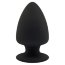 Черная анальная втулка Premium Silicone Plug S - 9 см. - Черная анальная втулка Premium Silicone Plug S - 9 см.