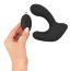 Черная анальная вибропробка с функцией расширения RC Butt Plug with 3 functions - Черная анальная вибропробка с функцией расширения RC Butt Plug with 3 functions