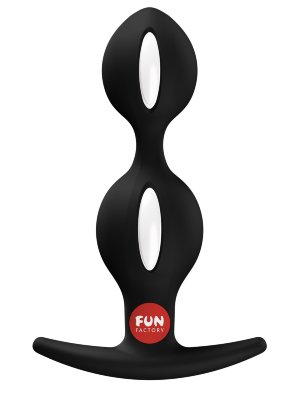 Черный анальный стимулятор B Balls Duo - 13 см. Длина: 13 см. Диаметр: 4 см. B BALLS DUO предлагают идеальное сочетание удовольствия и мощной стимуляции. Два сферических грузика создают интенсивное движение, которое ощущается более естественно, чем обычные вибрации, а плоское основание обеспечивает оптимальный комфорт. Играете ли вы вместе или носите их незаметно в течение дня, эти шарики подойдут вам. Заостренный кончик обеспечивает легкое введение, поэтому вы можете полностью сосредоточиться на удовольствии. Просто добавьте немного смазки на водной основе, чтобы усилить ощущения! Идеально подходит для новичков и тех, кто любит побаловать себя, B BALLS DUO созданы, чтобы удовлетворить ваши желания. Изготовлен из прочного, приятного для тела силикона с водонепроницаемой (IPX7) конструкцией, легко чистится. Просто промойте под теплой водой с мылом без запаха, и готово. Страна: Германия. Материал: силикон.