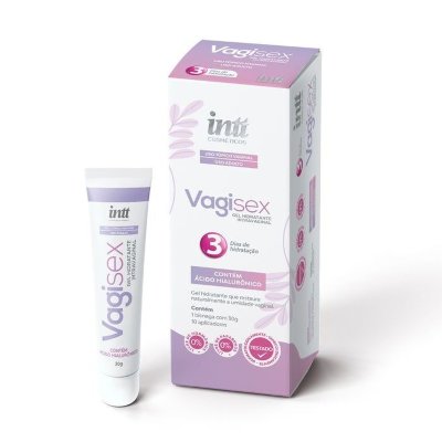 Увлажняющий гель с гиалуроновой кислотой Vagisex - 30 гр. Сухость влагалища — проблема, от которой страдают тысячи женщин во всем мире, особенно во время менопаузы. Учитывая это, Intt Cosmeticos разработали Vagisex, продукт на основе гиалуроновой кислоты, который естественным образом восстанавливает увлажнение влагалища, обеспечивая комфорт и хорошее самочувствие во время полового акта. Сухость влагалища возникает, когда слизистая оболочка не поддерживает достаточную гидратацию для интимного комфорта, что может вызывать различные симптомы, такие как: боль во время или после полового акта, ощущение сухости, зуд и жжение. Сухость чаще встречается во время менопаузы, послеродового периода, лечения рака и даже из-за использования определенных лекарств. При применении Vagisex гиалуроновая кислота (природная молекула, ответственная за поддержание правильного уровня гидратации в тканях) прикрепляется к стенке влагалища, образуя гидратированную (увлажненную) поверхность. Гиалуроновая кислота остается фиксированной до тех пор, пока эпителиальные клетки не отшелушатся, что обычно происходит в течение 3 дней, вызывая гидратацию тканей в этой области. Отделите аппликатор и откройте крышку тюбика. Установите аппликатор на насадку тюбика. После установки аппликатора в горизонтальном положении аккуратно сдавите пальцами основание тюбика, вдавливая гель в аппликатор, заполняя его до рекомендуемого предела. Снимите аппликатор и закройте тюбик. Лежа на спине, согнув ноги, аккуратно введите аппликатор во влагалище, как можно глубже, и нанесите содержимое внутрь (гинекологический аппликатор одноразовый и после использования его необходимо выбросить). Aqua, Propylene Glycol, Glycerin, Sodium Hyaluronate, Hydroxyethylcellulose, Tocopheryl Acetate, Sodium Benzoate, EDTA. Applicator with polyethylene body and polypropylene plunger, with limiter. Страна: Бразилия. Объем: 30 гр.