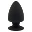 Черная анальная втулка Premium Silicone Plug M - 11 см. - Черная анальная втулка Premium Silicone Plug M - 11 см.