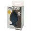 Черная анальная втулка Premium Silicone Plug M - 11 см. - Черная анальная втулка Premium Silicone Plug M - 11 см.