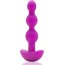 Анальная виброёлочка TRIPLET ANAL BEADS FUCHSIA - 14 см. - Анальная виброёлочка TRIPLET ANAL BEADS FUCHSIA - 14 см.