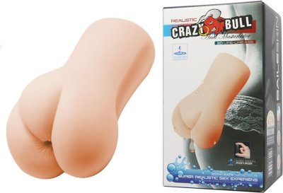 Мастурбатор-анус с эффектом смазки Длина: 13.5 см. Диаметр: 7.1 см. Мастурбатор с анальным отверстием изготовлен из особенного материала. Особенность заключается в том, что при добавлении нескольких капель воды в тоннель мастурбатора материал принимает консистенцию скользящей, увлажняющей смазки. Имеет натуральный телесный цвет и очень правдоподобные внутренние складки, которые приносят ощущение полноценного сексуального контакта за счет плотного облегания ствола пениса. Страна: Китай. Материал: термопластичная резина (TPR).