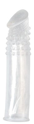 Насадка-удлинитель из прозрачного силикона LIDL EXTRA SILICONE PENIS EXTENSION Длина: 17.8 см. Диаметр: 3.5 см. Эта мягкая насадка позволяет увеличить член сразу на 8 сантиметров! Невероятно, но это так. Просто наденьте её на пенис и можете радовать сексуальную партнёршу роскошными размерами вашего достоинства. Чтобы стимуляция была на 200 % чувственной, тельце насадки покрыто пупырышками. Насадку можно использовать в качестве многоразового презерватива. А также как удлинитель вибратора или фаллоимитатора. Прирост длины - 8 см. Страна: Китай. Материал: силикон.