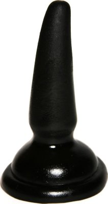 Анальная пробка №2 черного цвета - 11 см. Длина: 11 см. Диаметр: 3 см. Этот анальный стимулятор небольших размеров идеально подойдёт всем: и тем, кто только начинает знакомство с миром анальных ласк, и опытным пользователям анальных секс-игрушек. Гладенькая втулка из материала ПВХ-силикон способна проникнуть в попку глубоко и чувственно, не вызвав болезненных ощущений. Приятное чувство наполненности и невероятное скольжение приблизят миг ярчайшего оргазма. Страна: Россия. Материал: ПВХ-силикон.