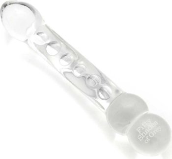 Прозрачный стеклянный стимулятор Glass Massage Wand