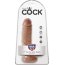 Фаллоимитатор-мулат с мошонкой 7 Cock with Balls - 19,4 см. - Фаллоимитатор-мулат с мошонкой 7 Cock with Balls - 19,4 см.