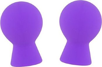 Фиолетовые присоски для груди LIT-UP NIPPLE SUCKERS SMALL PURPLE