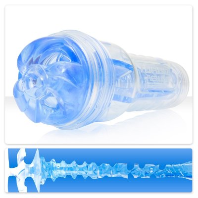 Мастурбатор Fleshlight Turbo - Trust Blue Ice Длина: 25.4 см. Инновационная новинка, способная перевернуть твой мир. Fleshlight Turbo предлагает вам самую реалистичную альтернативу орального секса. Мастурбатор сконструирован так, чтобы ты не сомневался в том, что это рот искусной в оральных ласках женщины. И пусть он внешне похож на деталь космического корабля, внутри он имитирует рот партнёрши. Уникальная разработка с тремя точками удовольствия, имитирующими губы, язык и горло, обеспечивает умопомрачительные ощущения, каждый раз когда вы его используете. Любите ли вы стимулировать только кончик или вы предпочитаете плотный обхват по всей длине - с Turbo возможны любые варианты. Съемный рукав легко очистить, а прозрачный футляр позволит наблюдать за процессом и получить более яркие ощущения. Страна: Испания. Материал: Super Skin.