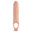 Телесный реалистичный фаллоудлинитель 9 Inch Silicone Cock Sheath Penis Extender - 22,86 см. - Телесный реалистичный фаллоудлинитель 9 Inch Silicone Cock Sheath Penis Extender - 22,86 см.