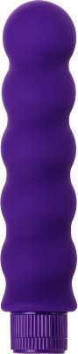 Фиолетовый фигурный вибратор - 17 см. Длина: 17 см. Диаметр: 3 см. Мультискоростные вибраторы A-toys — это современные девайсы для получения ярких оргазмов. Гладкая скользящая поверхность, интересный дизайн, приятная текстура, мощный мотор, многоскоростной режим вибрации, влагостойкость — эти вибраторы созданы для того, чтобы доставить незабываемое удовольствие! Рабочая длина - 15 см. Страна: Китай. Материал: силикон. Батарейки: 1 шт., тип AA.