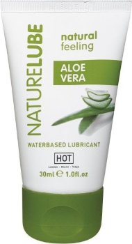 Смазка на водной основе с алоэ вера Nature Lube - 30 мл.