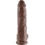 Большой коричневый фаллоимитатор с мошонкой 10 Cock with Balls на присоске - 25,4 см. - Большой коричневый фаллоимитатор с мошонкой 10 Cock with Balls на присоске - 25,4 см.