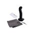 Черный стимулятор для пар P G-Spot Dildo Size M - 18 см. - Черный стимулятор для пар P G-Spot Dildo Size M - 18 см.
