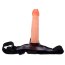 Телесный фаллос на трусиках регулирующегося размера - 19 см. - Телесный фаллос на трусиках регулирующегося размера - 19 см.