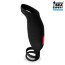 Черная насадка на пенис с вибрацией Sex Expert - 15,4 см. - Черная насадка на пенис с вибрацией Sex Expert - 15,4 см.