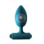 Бирюзовая анальная пробка с перезаряжаемой вибропулей Perfection 2.0 - 11,1 см. - Бирюзовая анальная пробка с перезаряжаемой вибропулей Perfection 2.0 - 11,1 см.