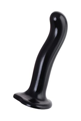 Черный стимулятор для пар P G-Spot Dildo Size L - 19 см. Длина: 19 см. Диаметр: 3.45 см. Идеально сделанное дилдо! Именно так можно охарактеризовать эту модель, разработанную для полного и качественного удовлетворения точек G и P. А следовательно, подходящую как для мужских, так и для женских сексуальных игр. Возможность использования игрушки обеими партнерами означает, что полет вашей фантазии ничем не ограничен и вы можете смело претворять в жизнь самые смелые сексуальные сценарии. Свободная и гибкая текстура данной модели, а также удобный захват позволяют практиковать самые горячие позы и регулировать игрушку так, чтобы проработать все любимые эрогенные зоны. Стимулятор Strap-on-me P&G Spot выполнен из 100% высококачественного винилового силикона и полностью водонепроницаем. Страна: Китай. Материал: силикон.
