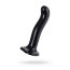 Черный стимулятор для пар P G-Spot Dildo Size L - 19 см. - Черный стимулятор для пар P G-Spot Dildo Size L - 19 см.