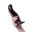 Черный стимулятор для пар P G-Spot Dildo Size L - 19 см. - Черный стимулятор для пар P G-Spot Dildo Size L - 19 см.
