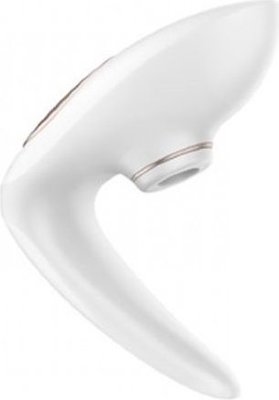 Вибро-вакуумно-волновой стимулятор для пар Satisfyer Pro 4 Couples Длина: 12.3 см. Диаметр: 3.8 см. Satisfyer Pro 4 Couples - новое слово в мире игрушек для пар. Вибростимулятор погружается вагинально, даря 10 чувственных режимов вибрации, которую разделят оба партнера. Клиторальный отросток обеспечивает 11 режимов вакуумно-волновой бесконтактный стимуляции. Простое интуитивное управление позволяет создавать свои комбинации вибрации и вакуумно-волновой стимуляции. 2 мощных мотора. Магнитная USB зарядка в комплекте. Рабочая длина - 9 см. Важно! Девайс не является водонепроницаемым! Использование его в ванной или под душем недопустимо. Страна: Китай. Материал: силикон. Батарейки: встроенный аккумулятор.