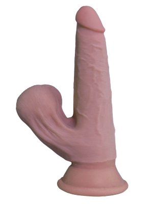 Телесный реалистичный фаллоимитатор Horney Prince - 18,5 см. Длина: 18.5 см. Диаметр: 3.8 см. Фаллоимитатор изготовлен из нового, улучшенного термоэластомера, который сочетает жесткость внутри и мягкость снаружи. Специально разработанные яички и мошонка на ощупь как настоящие, что добавляет реалистичности и натуральности ощущениям. Упакован в фирменную коробку с вальцовкой. Рабочая длина - 13 см. Страна: Китай. Материал: термопластичный эластомер (TPE).