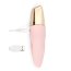 Нежно-розовый мини-вибратор с раздвоенным кончиком - 12,3 см. - Нежно-розовый мини-вибратор с раздвоенным кончиком - 12,3 см.