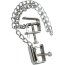 Серебристые зажимы для сосков Theatre с цепочкой - Серебристые зажимы для сосков Theatre с цепочкой