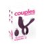 Фиолетовая насадка на член с клиторальным отростком и пультом ДУ RC Couple’s Vibrator 2 - Фиолетовая насадка на член с клиторальным отростком и пультом ДУ RC Couple’s Vibrator 2